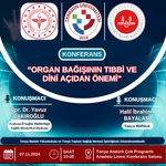 “Organ Bağışının Tıbbi ve Dini Açıdan Önemi” Konulu Konferans Gerçekleştirildi