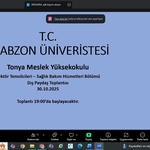 Sağlık Bakım Hizmetleri Bölümü Bölüm Danışma Kurulu Toplantısı Gerçekleştirildi