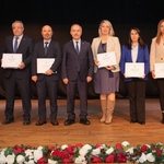 Rektörümüz Prof. Dr. Emin Aşıkkutlu, Akreditasyon Başarısı Gösteren Programlara Teşekkür Belgelerini Takdim Etti