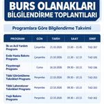 Burs Olanakları Bilgilendirme Toplantıları Gerçekleştirildi